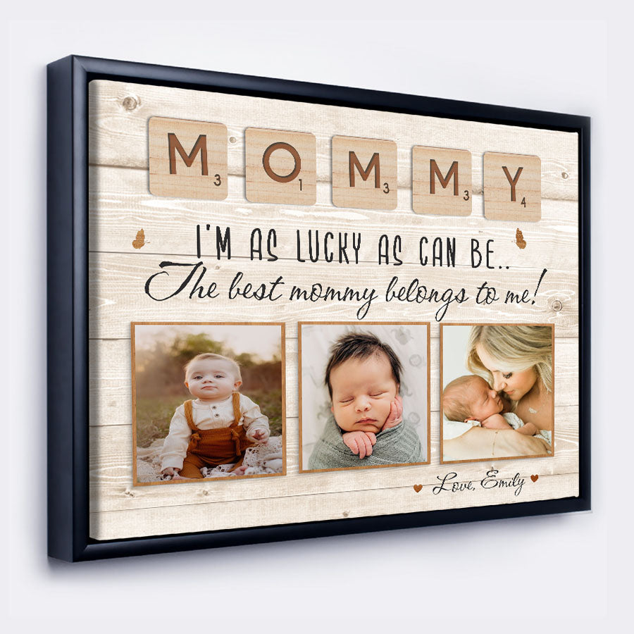 Mothers Day Gift For First Time Mom | First Mothers Day Canvas | 1st Mother's Day Gift
