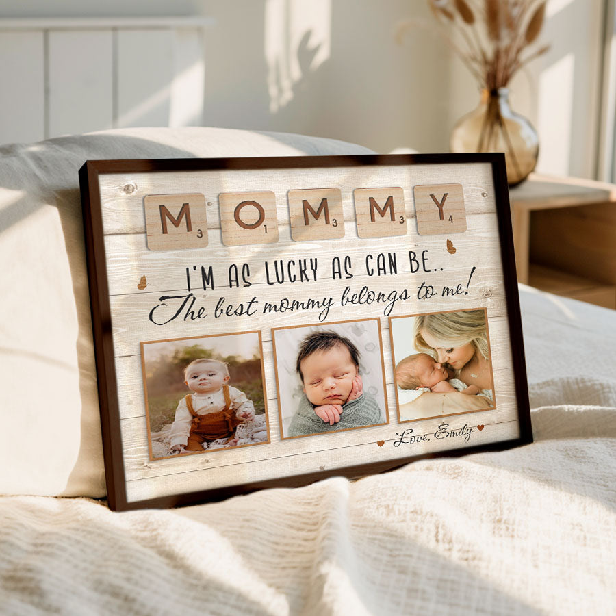 Mothers Day Gift For First Time Mom | First Mothers Day Canvas | 1st Mother's Day Gift