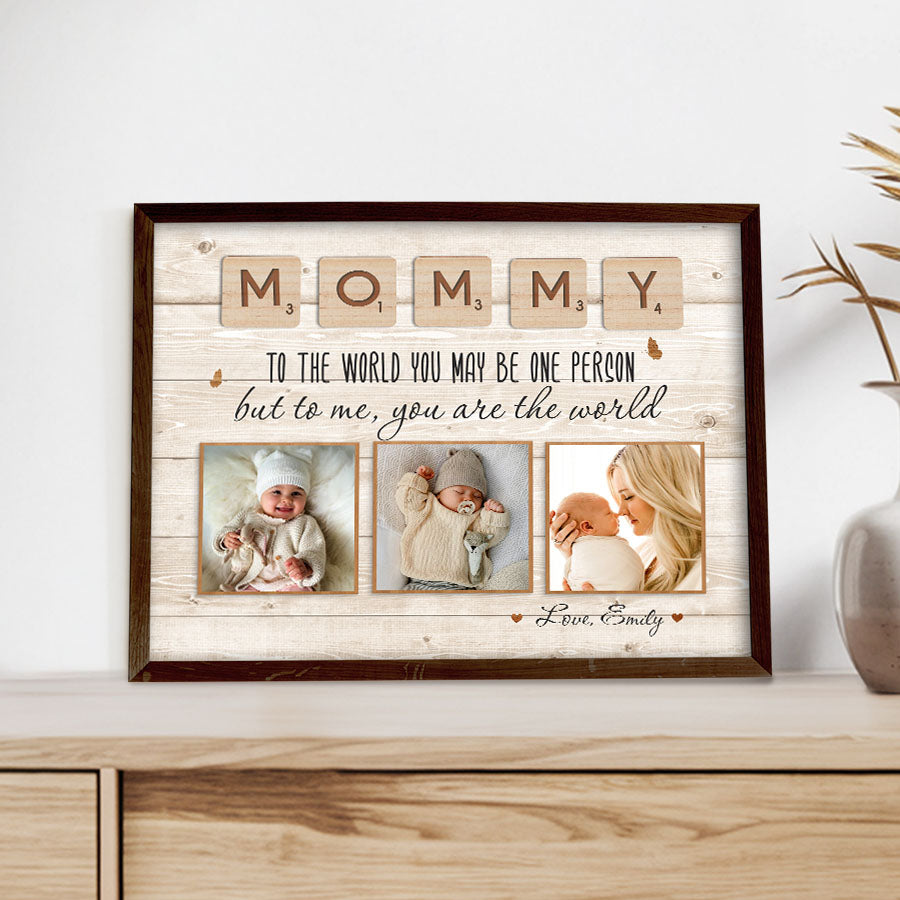 Mothers Day Gift For First Time Mom | First Mothers Day Canvas | 1st Time Mothers Day Gift