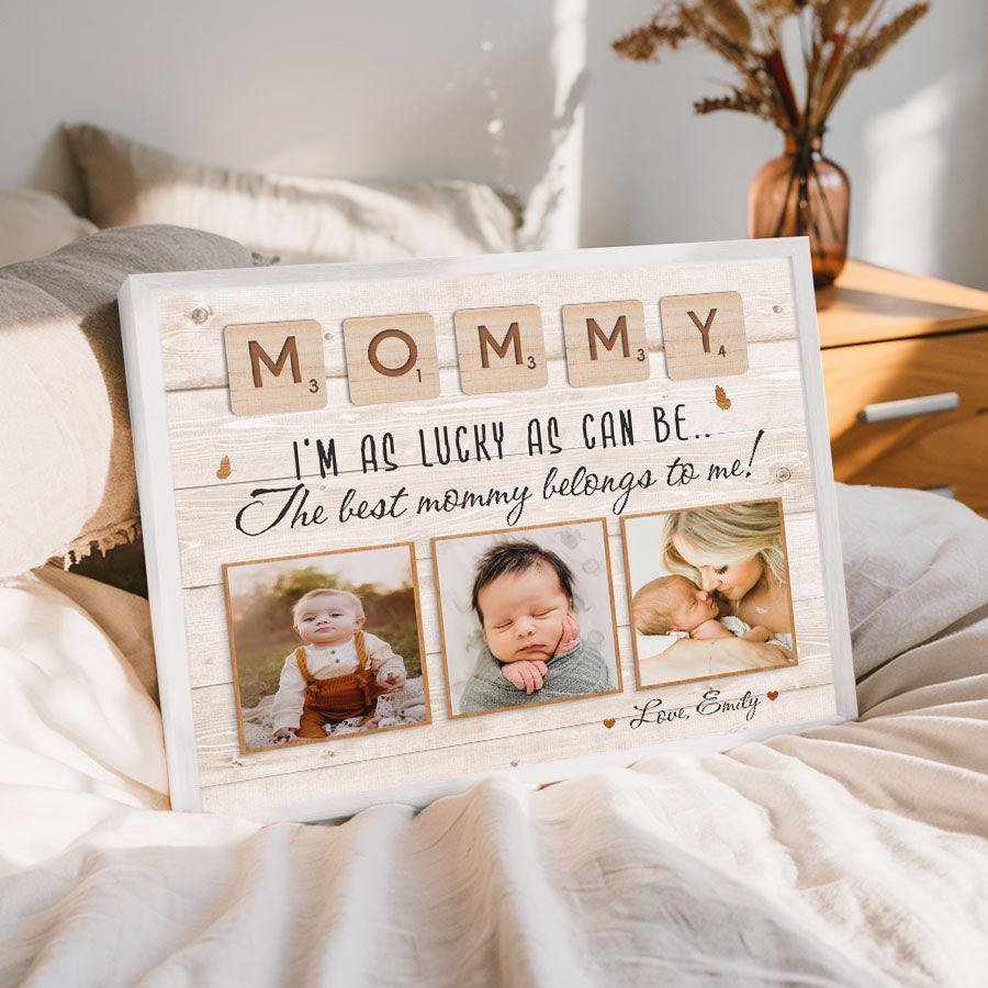 Mothers Day Gift For First Time Mom | First Mothers Day Canvas | 1st Mother's Day Gift