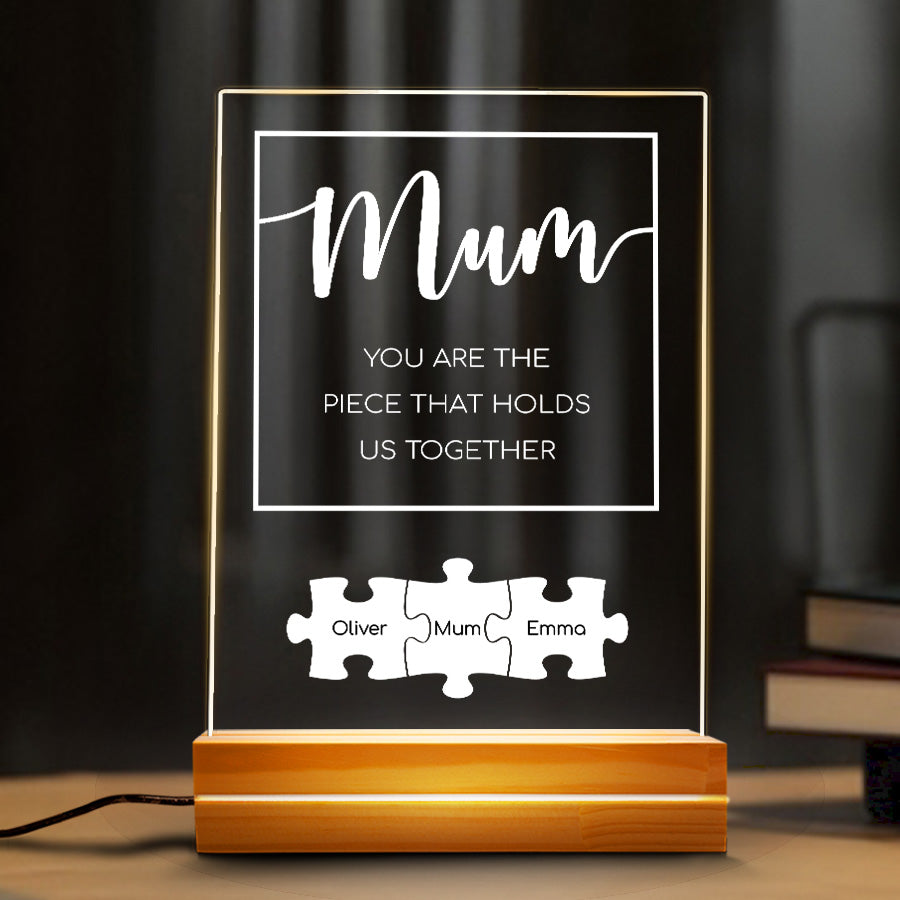 Mothers Day Gift From Husband | Personalised Acrylic Plaque
