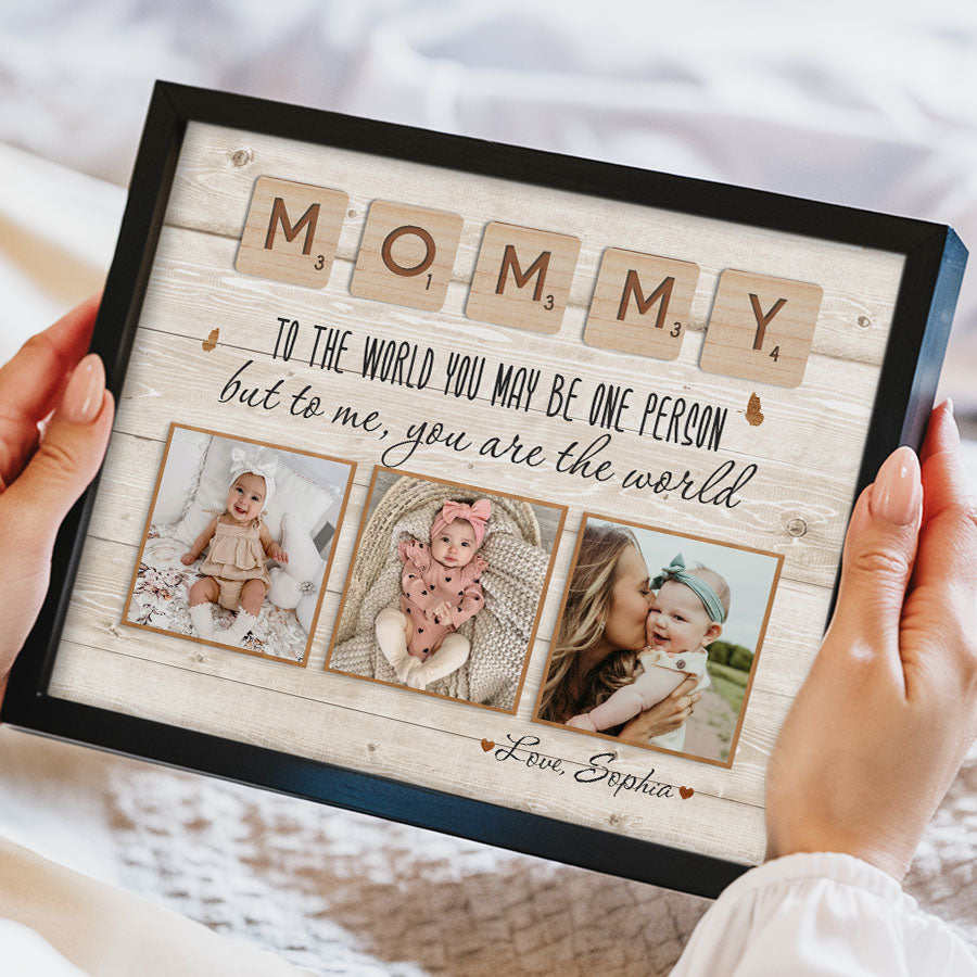 Mummy To The World You Are One Person | First Mother's Day Gift For Wife