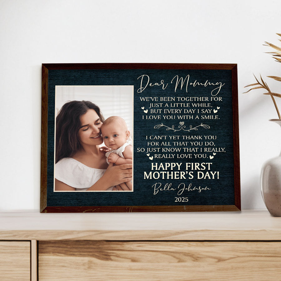 New Mothers Mothers Day Gifts | New Mom Canvas | New Mother Canvas