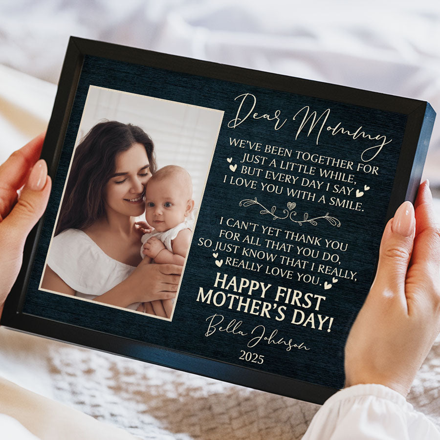 New Mothers Mothers Day Gifts | New Mom Canvas | New Mother Canvas