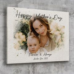 Personalized First Mothers Day Gift | Wall Art Canvas Ready To Hang