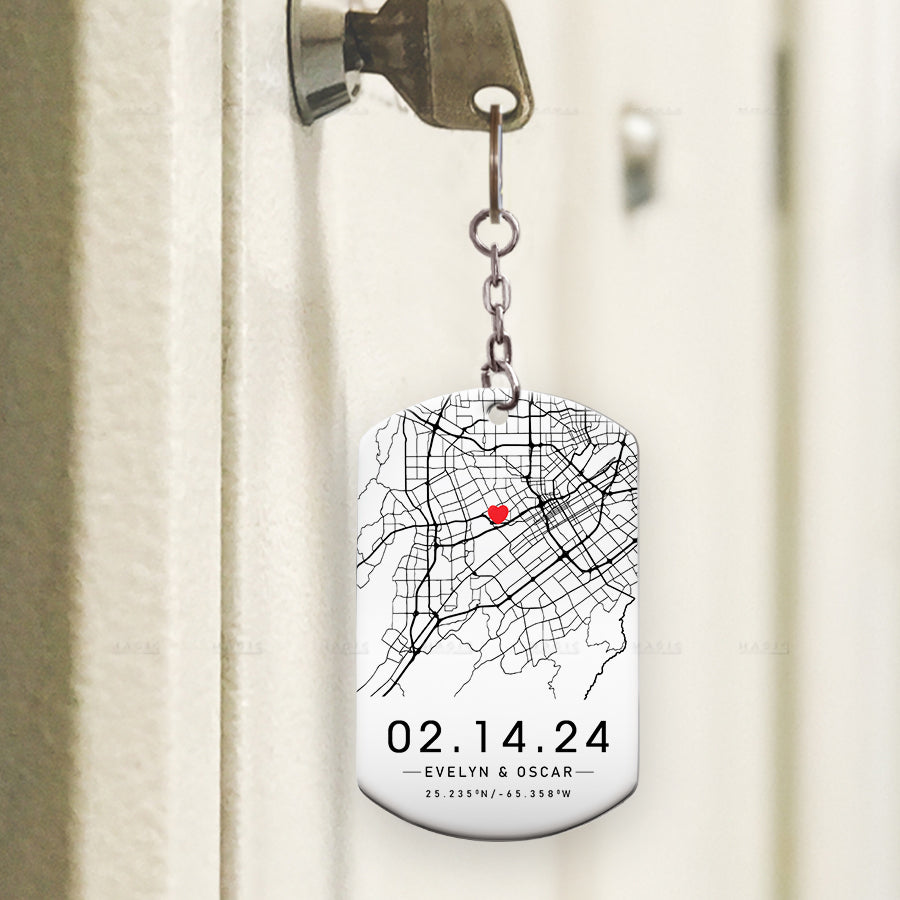 Personalized Keychain for Boyfriend | Personalized Photo Keychains