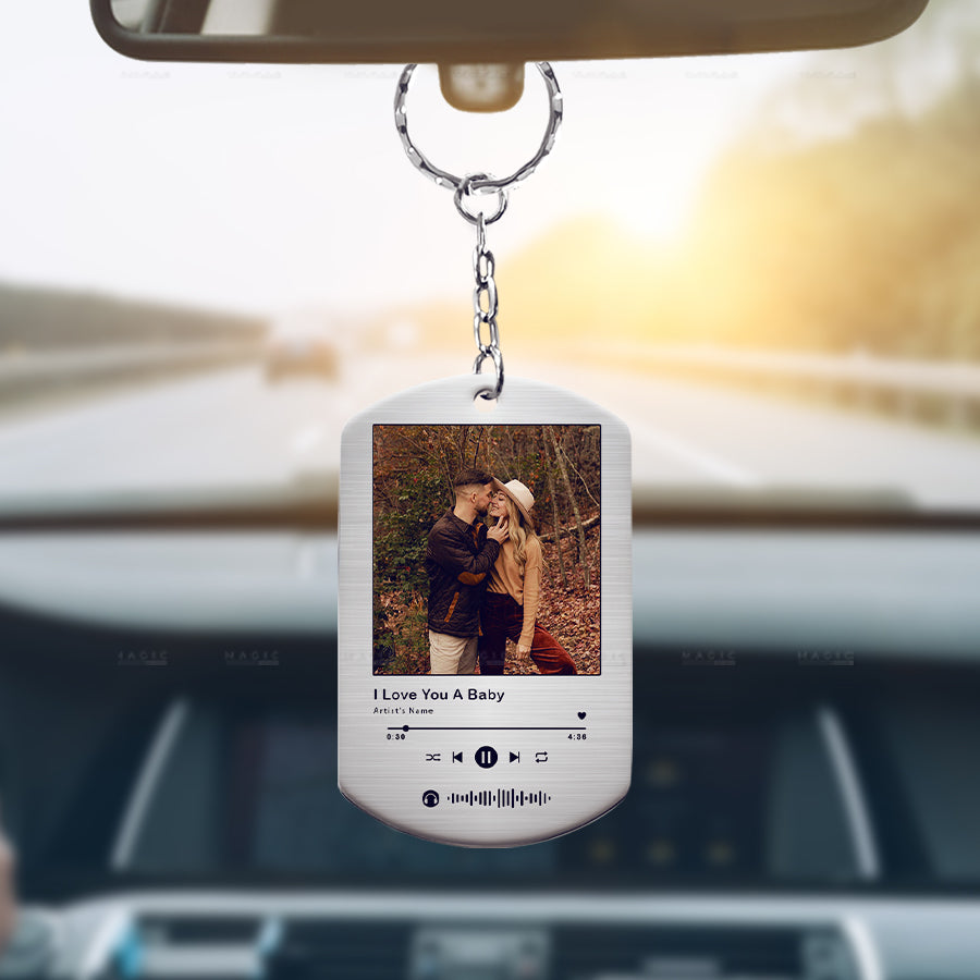 Personalized Keychain for Boyfriend | Custom Picture Keychains