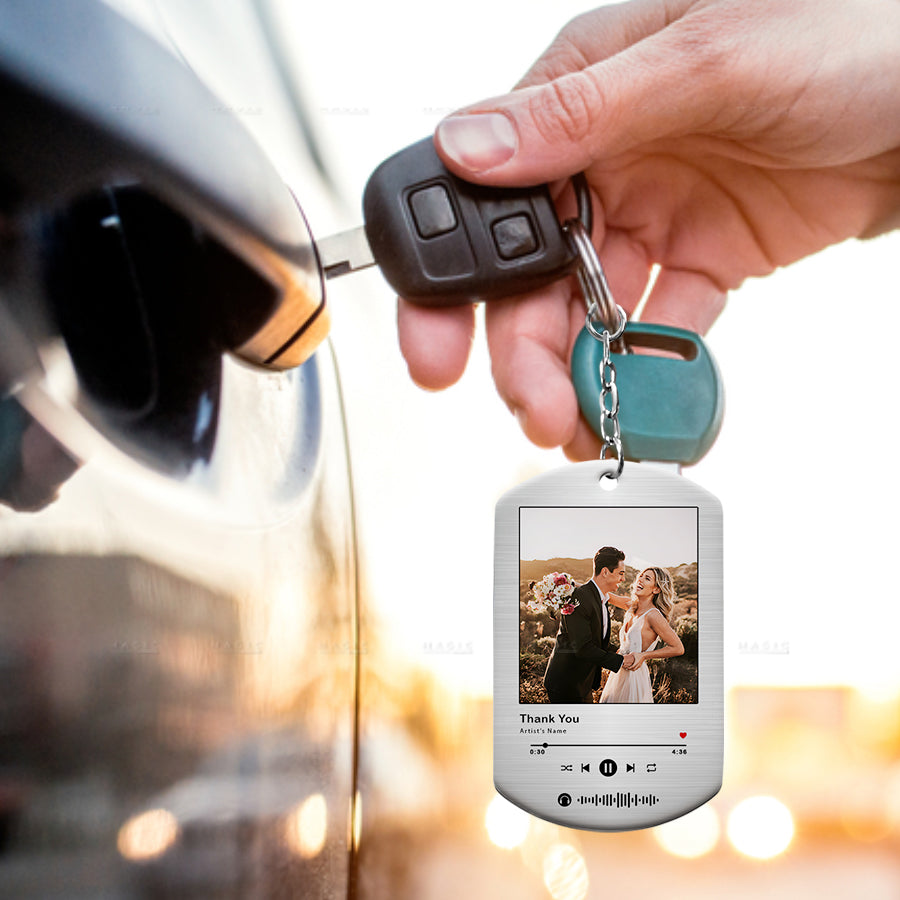 Personalized Keychain for Boyfriend | Personalised Keychain with Photo