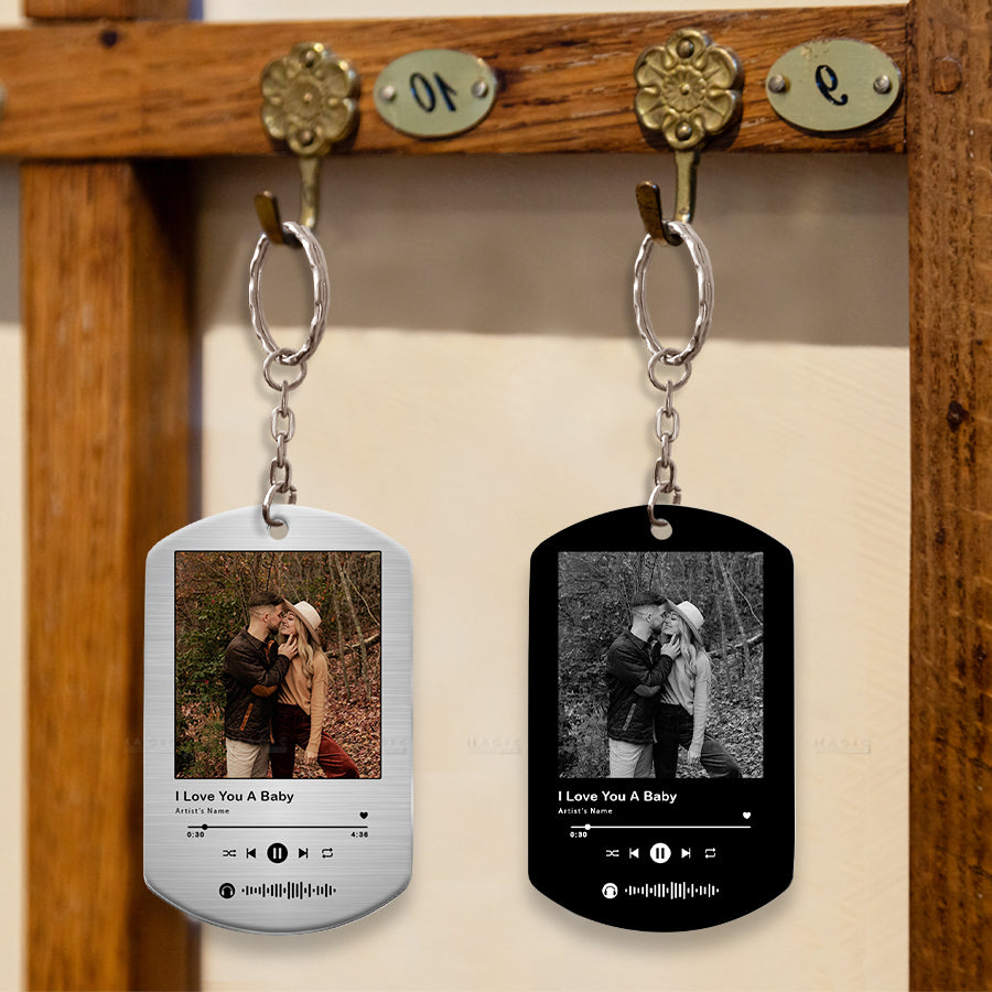 Personalized Keychain for Boyfriend | Custom Picture Keychains
