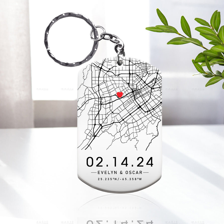 Personalized Keychain for Boyfriend | Personalized Photo Keychains