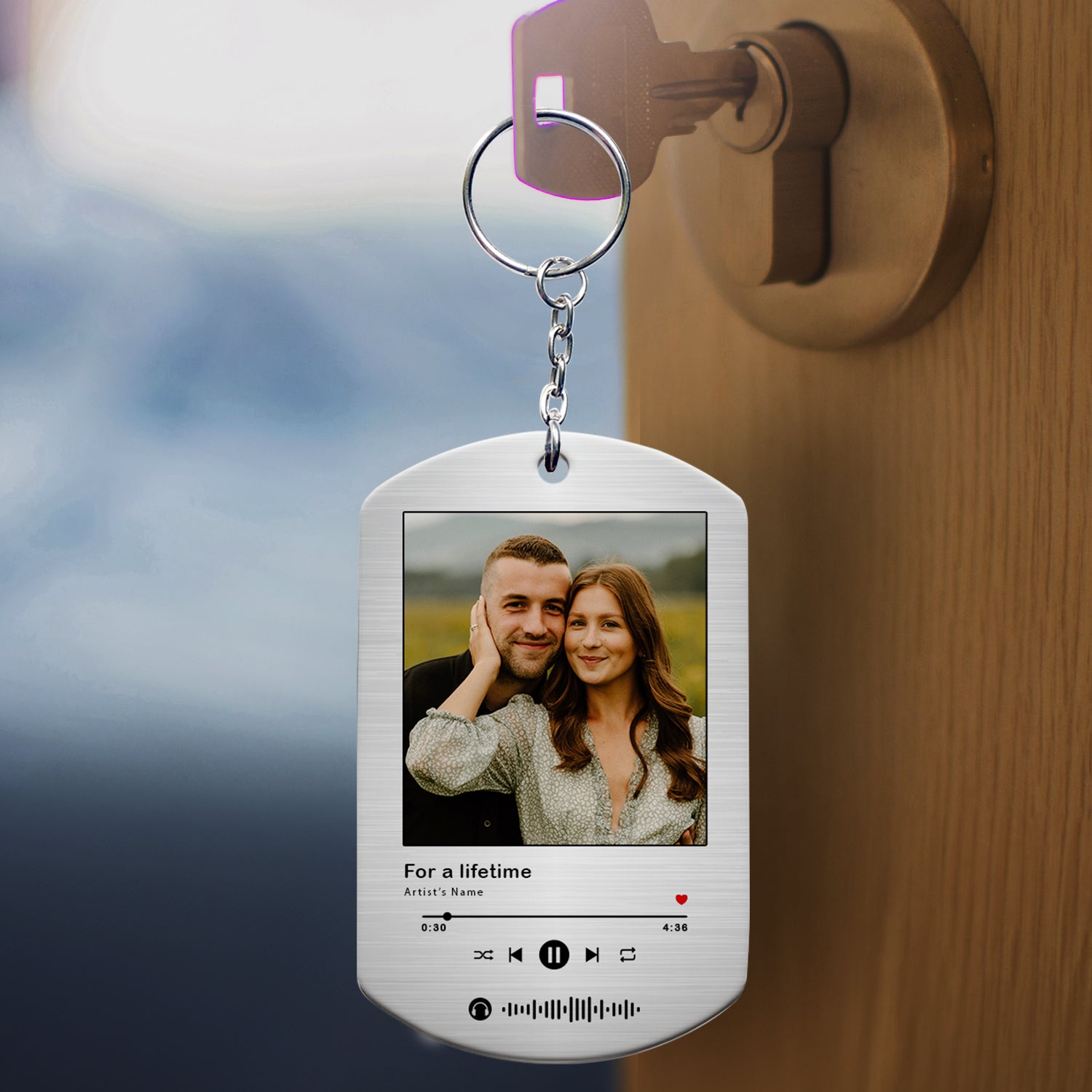 Personalized Keychain for Boyfriend | Personalized Picture Keychains