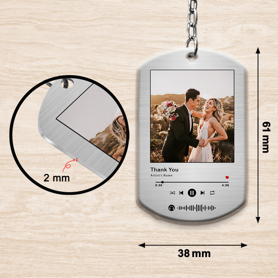 Personalized Keychain for Boyfriend | Personalised Keychain with Photo