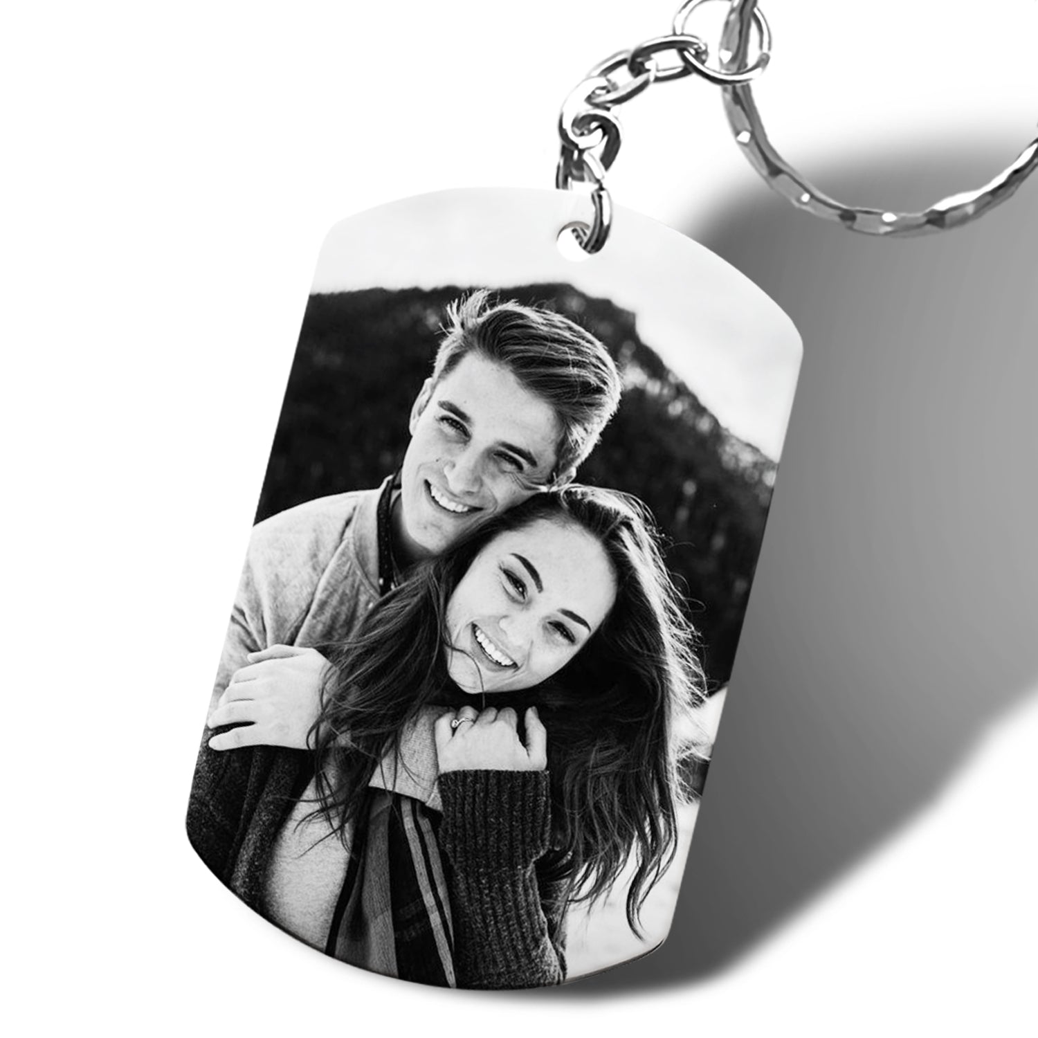 Personalized Keychain for Him | Custom Picture Keychains