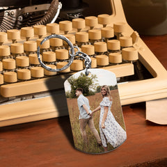 Personalized Keychain for Him | Personalized Picture Keychains