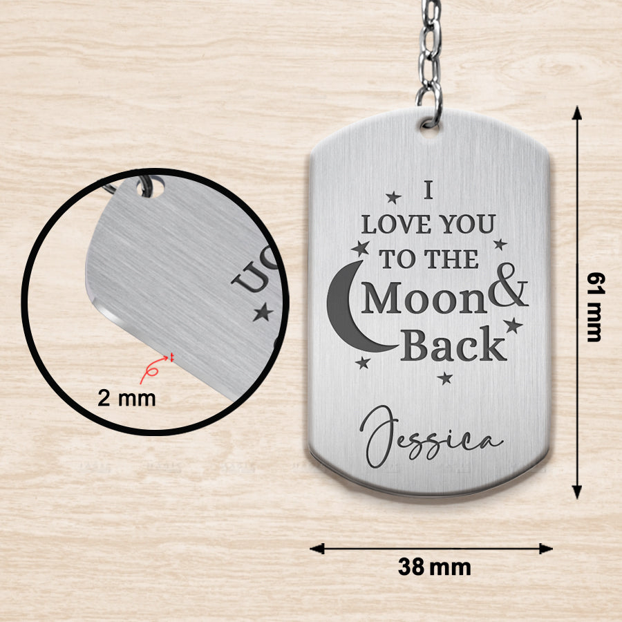 Personalized Keychain for Him | Personalized Photo Keychains