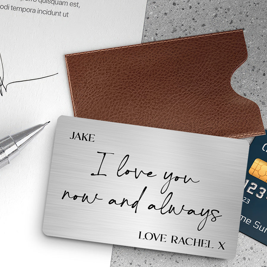 Personalized Wallet Card | Custom Picture Wallet Insert Card