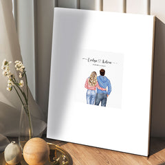 Custom Valentine Gift | Custom Canvas Prints