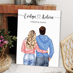 Custom Valentine Gift | Custom Canvas Prints