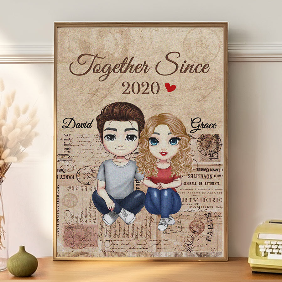 Custom Valentine Gifts | Custom Canvas Poster