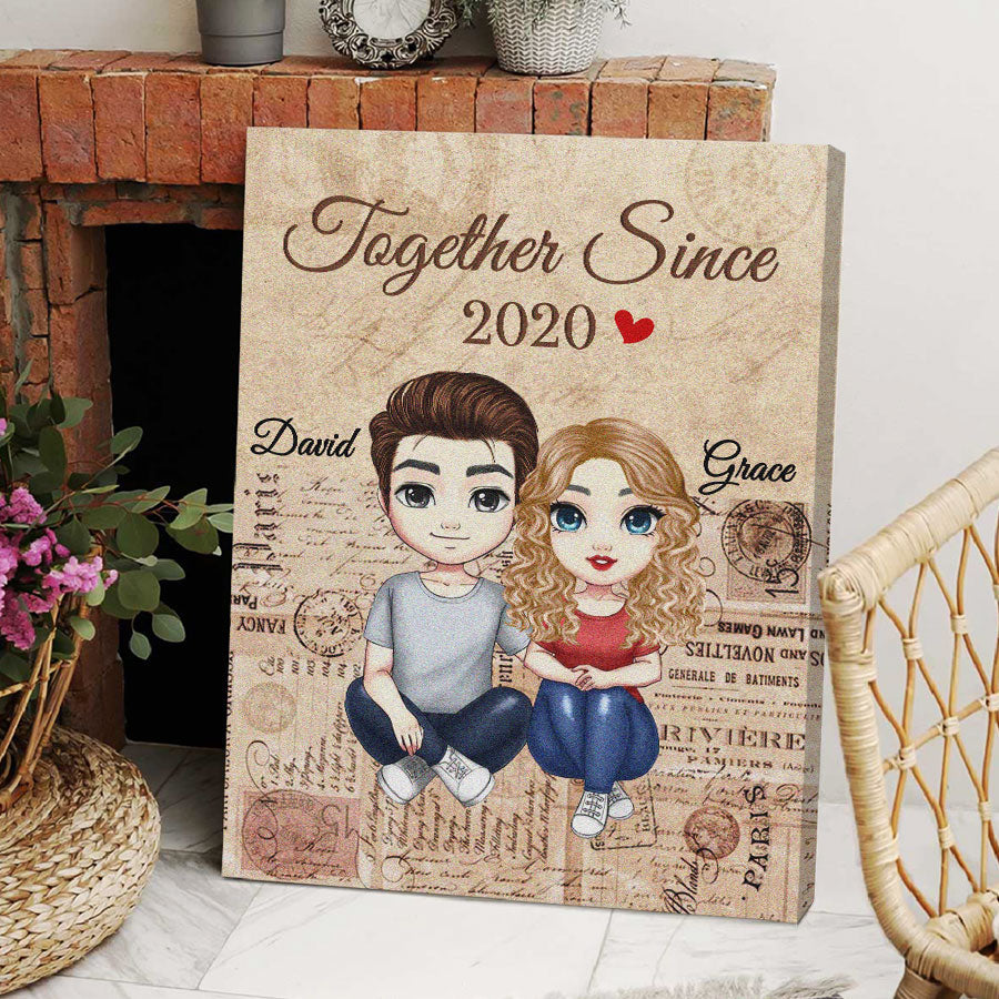 Custom Valentine Gifts | Custom Canvas Poster