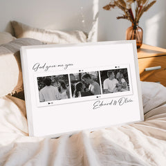 Custom Valentines Gifts For Boyfriend | Valentines Canvas Art Prints