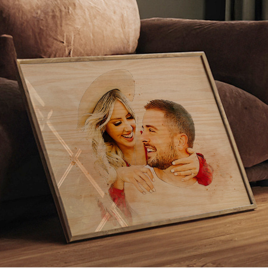 Custom Valentines Gifts for Boyfriend | Custom Canvas Photo Prints