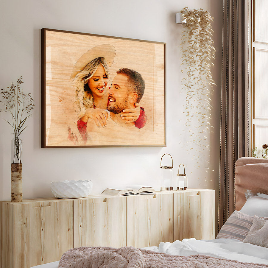 Custom Valentines Gifts for Boyfriend | Custom Canvas Photo Prints