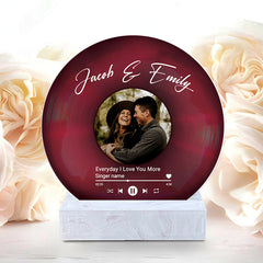 Custom Valentines Gifts for Him | Custom Vinyl Plaque