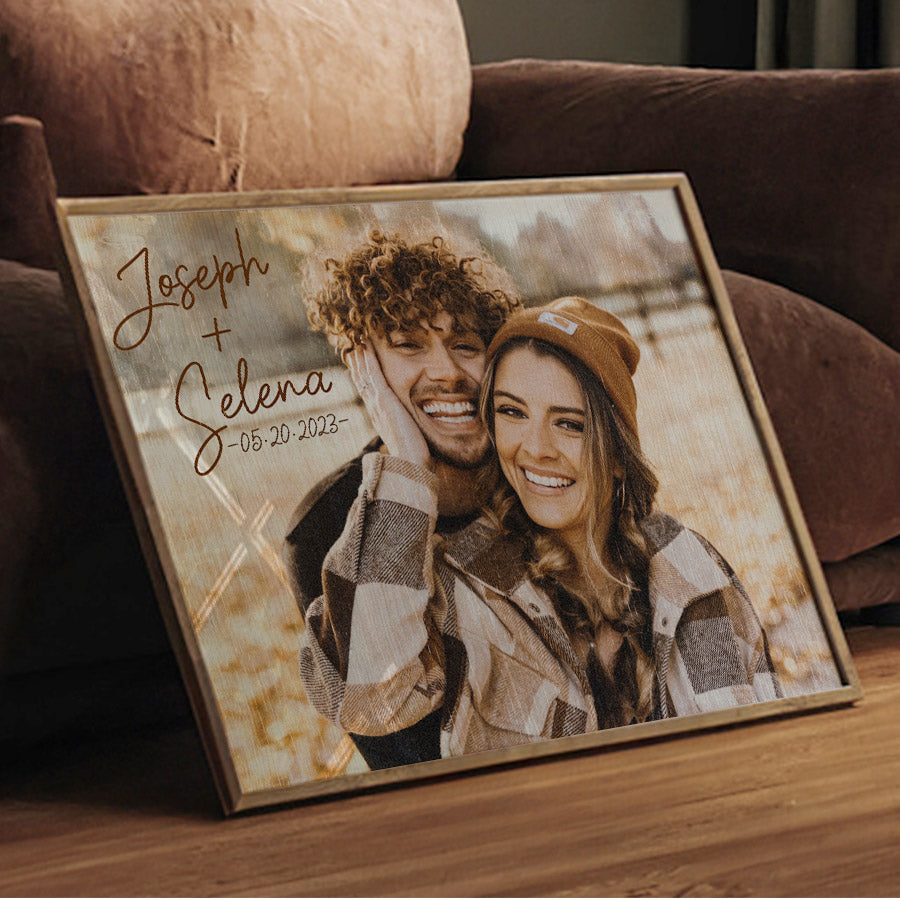 Custom Valentines Gifts for Him | Custom Canvas Prints