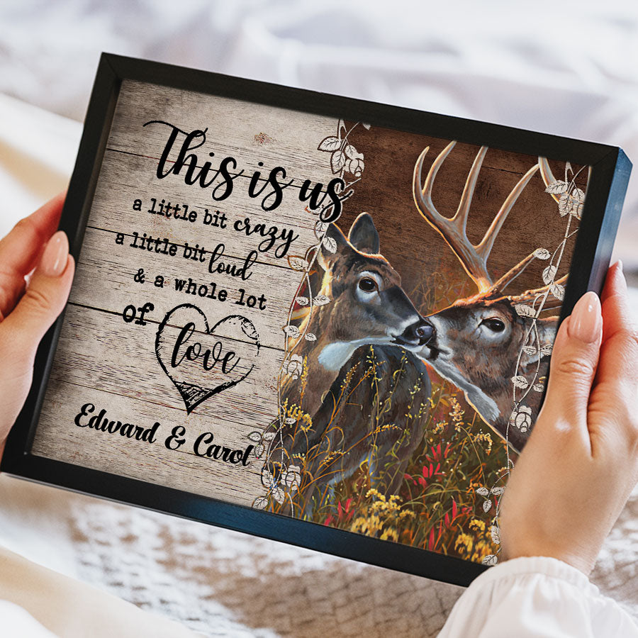 Custom Valentines Gifts for Him | Custom Canvas Print