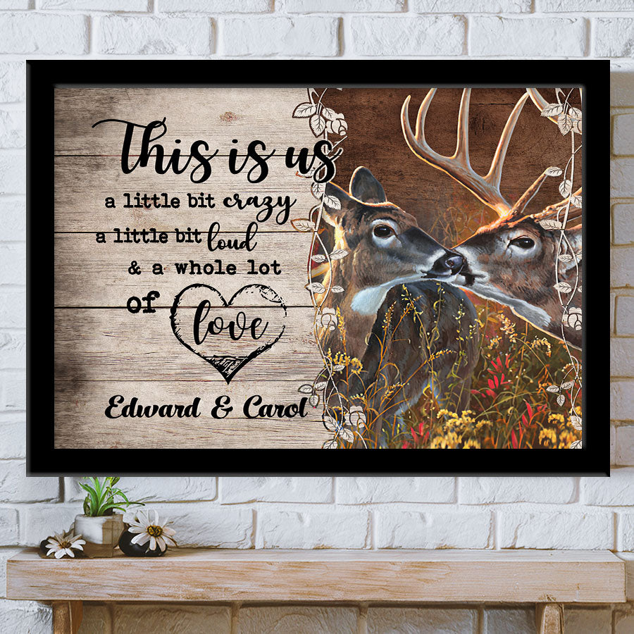 Custom Valentines Gifts for Him | Custom Canvas Print