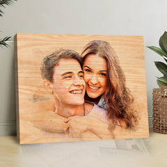 Customized Unique First Valentine Gift for Boyfriend | Custom Photo Canvas Prints