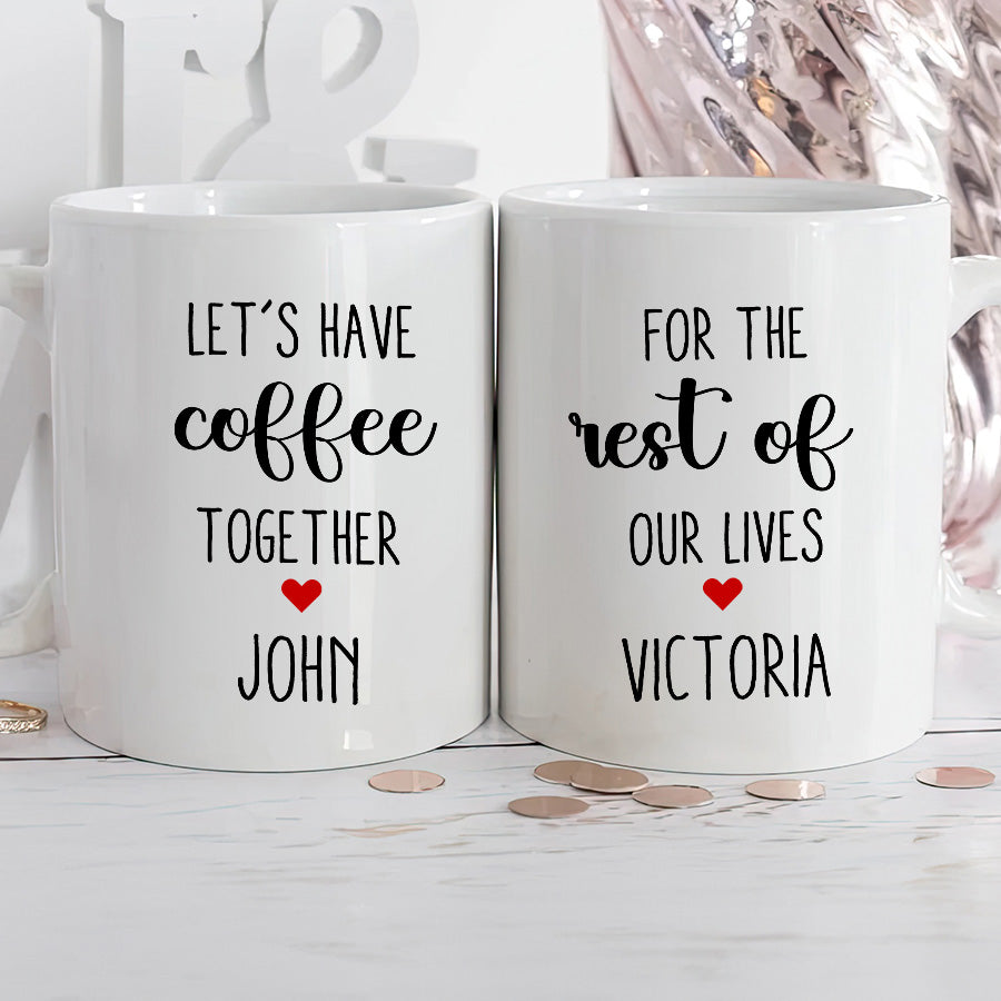 Customized First Valentine Gift for Boyfriend | Valentine Mug