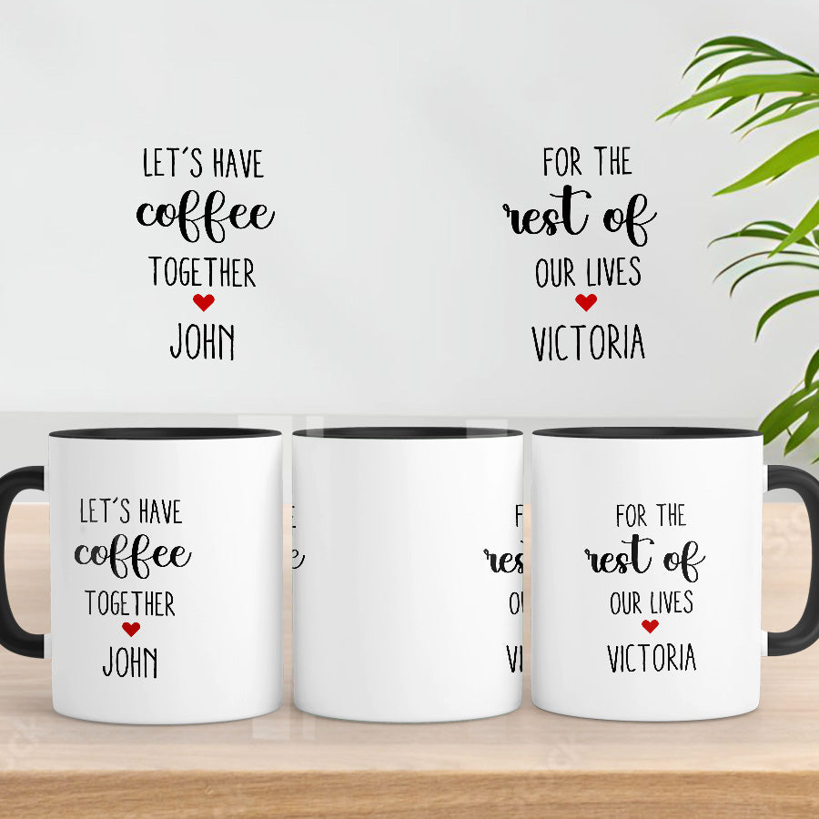 Customized First Valentine Gift for Boyfriend | Valentine Mug