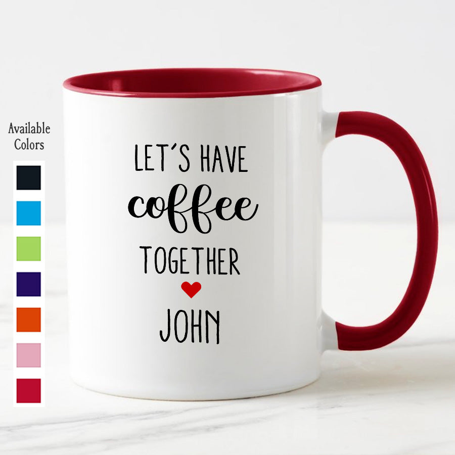 Customized First Valentine Gift for Boyfriend | Valentine Mug