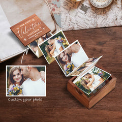 Customized First Valentine’s Day Gift for Boyfriend | Photo Box Gift