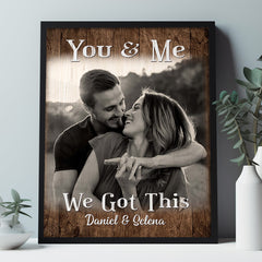 Customized First Valentines Day Gifts for Boyfriend | Custom Photo Canvas Prints