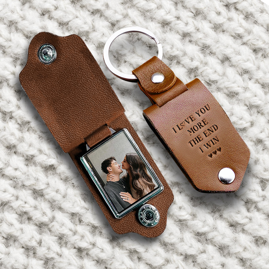 Customized First Valentines Day Gifts for Boyfriend | Customized Keychains with Photo