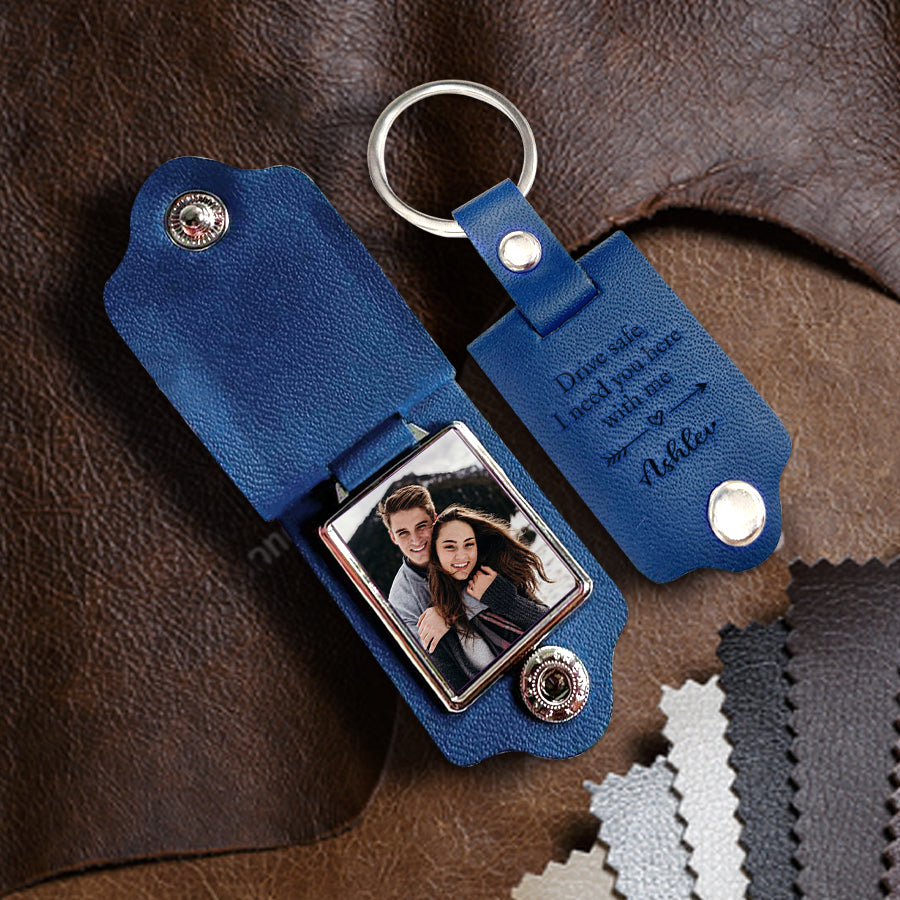 Customized First Valentines Day Gifts for Boyfriend | Custom Keychains with Photo