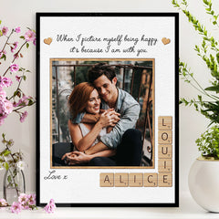 Customized Gifts for Husband on Valentines Day |  Custom Canvas Photo Prints