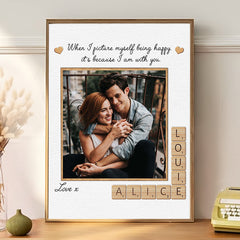 Customized Valentine Gift | Custom Canvas Photo Prints