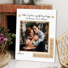 Customized Valentine Gift | Custom Canvas Photo Prints