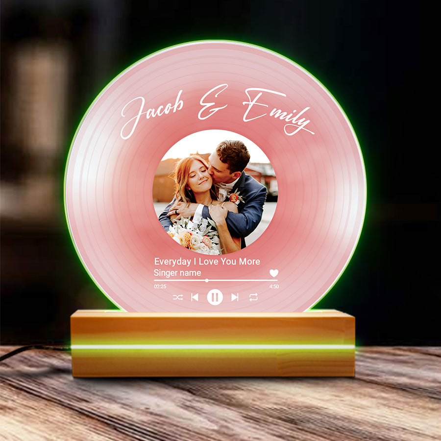 Customized Valentine Gifts for Him | Custom Vinyl Plaque