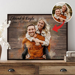 Customized Valentine Gifts | Custom Canvas Photo Prints