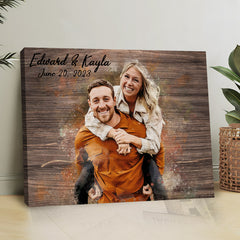 Customized Valentine Gifts | Custom Canvas Photo Prints