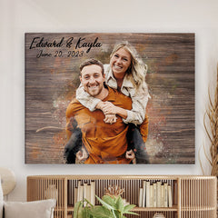 Customized Valentine Gifts | Custom Canvas Photo Prints