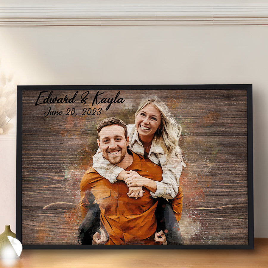 Customized Valentine Gifts | Custom Canvas Photo Prints