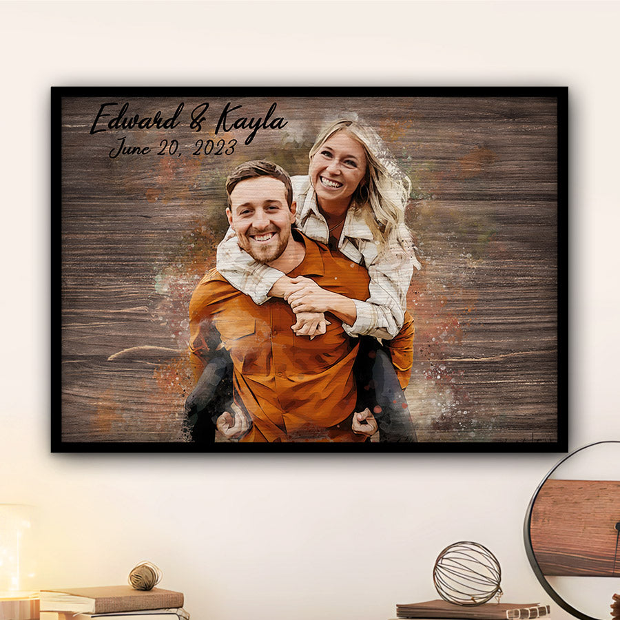 Customized Valentine Gifts | Custom Canvas Photo Prints