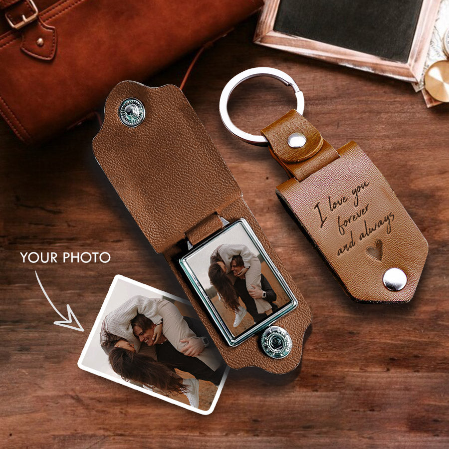 Customized Valentine Gifts | Leather Keychains