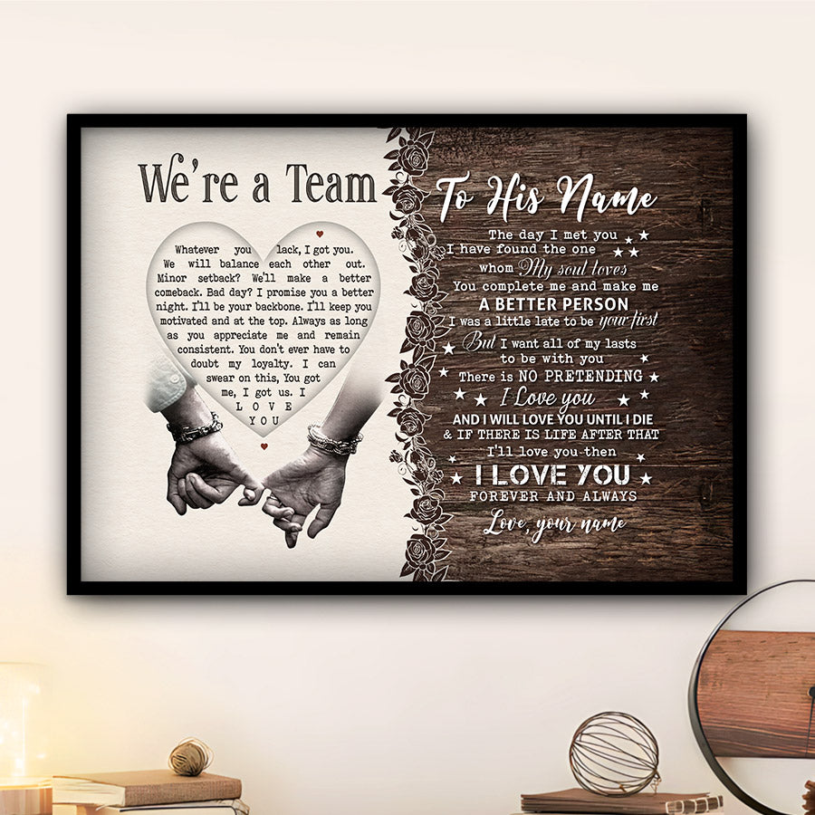 Customized Valentine Gifts | Custom Canvas Prints